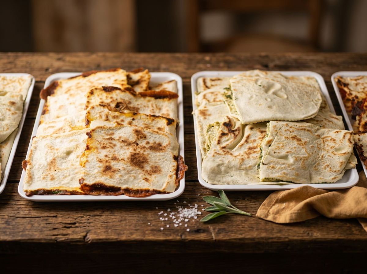 Tortello alla lastra — pasta fresca artigianale La Primula Rossa